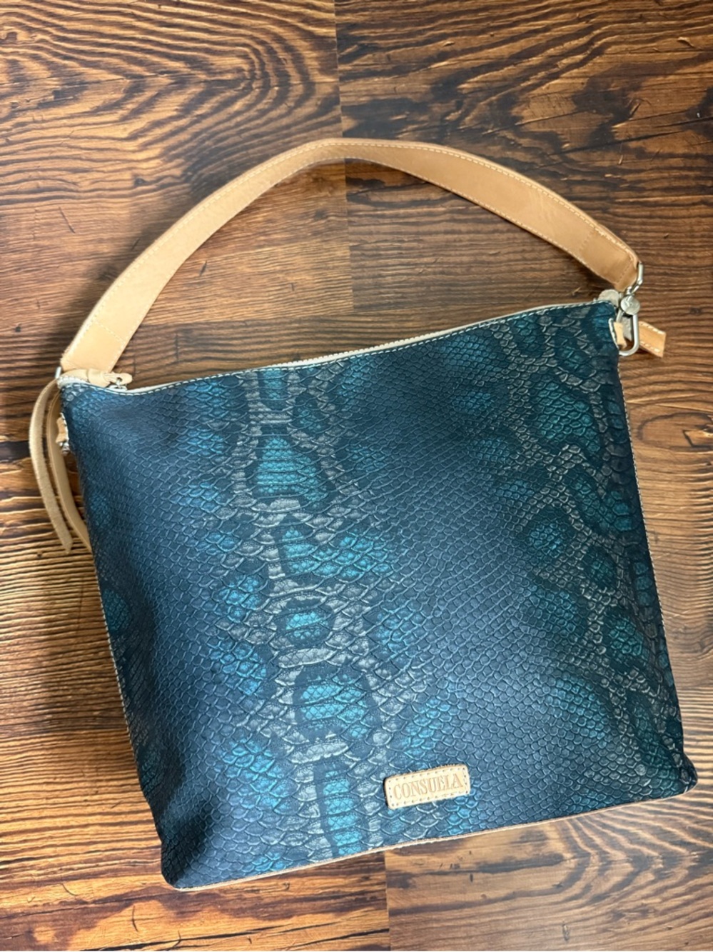 Consuela Rattler Hobo Bag - Picture 3 of 9